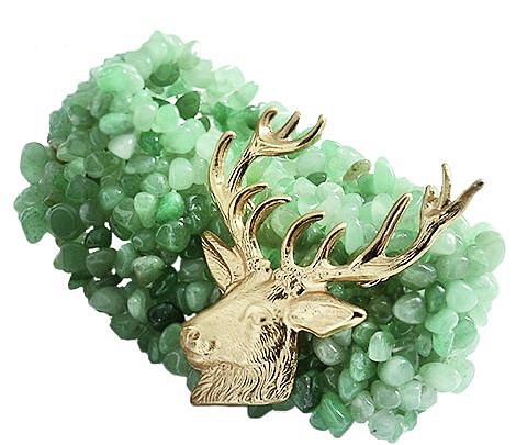 Die-wilde-Kaiserin-Edelsteinarmband-Achat-gruen-mit-Goldhirsch-EUR-59.jpg